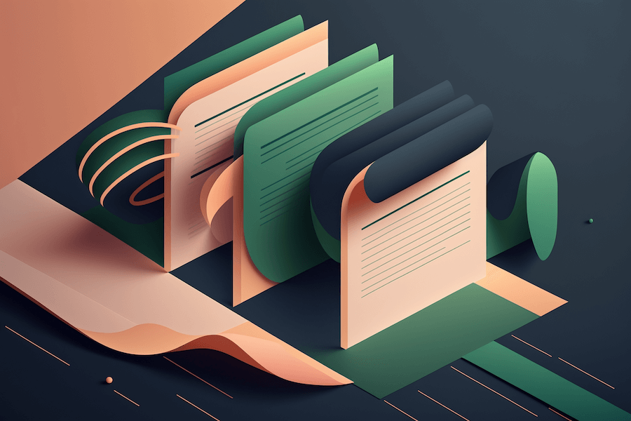 graphic symbolizing contract for services templates