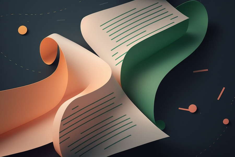 abstract illustration of mutual nda